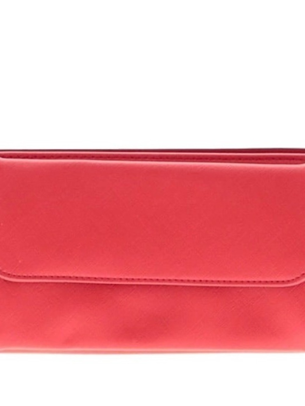 Women's Red Clutch Wallet